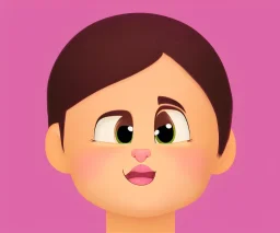 head head face cute cat illustration isolated