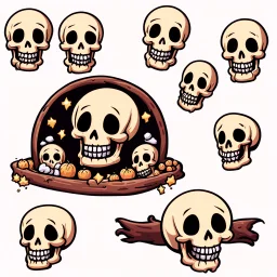 skeleton emotes sheet