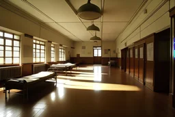schule-Saal von innen
