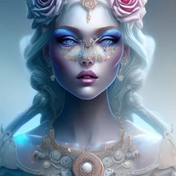 rose goddess blue eyes