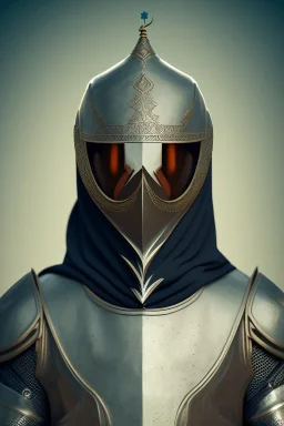 portrait, muslim, masked, full body, armor, 8k resolution