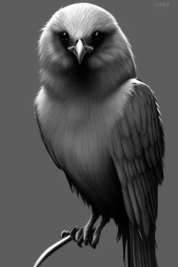 Very evil looking crow