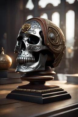 Memento mori. Memento viveri. Cinematic lighting, Volumetric lighting, Epic composition, Photorealism, Very high detail, Character design, Unreal Engine, Octane render, HDR, Subsurface scattering,