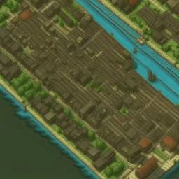dnd, wonderdraft, map of city, illustration, bird eye view
