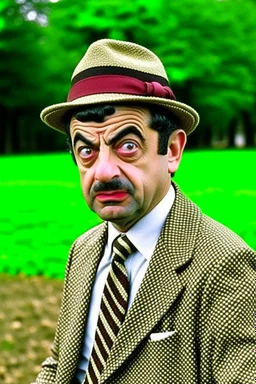 mr bean as the soggy bottom boys