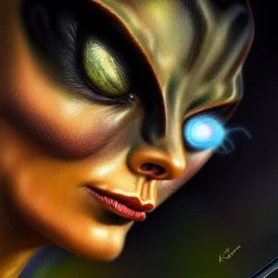 ultra detailed portrait of Wasp , extremely detailed digital painting, extremely detailed face,crystal clear eyes, in the style of robert e howard and pablo oliveira and Ken Kelley and Keith Parkinson ,mystical colors,perfectly centered image, perfect composition, rim light, beautiful lighting,8k, stunning scene, raytracing