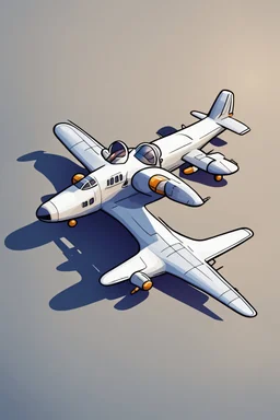 background, cartoon, top down plane