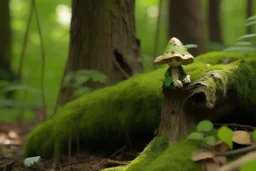 Wald Elfe mit bogrn