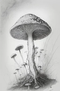 Mushroom sketch