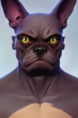 alien french bulldog musculature hulk body HD strong french bulldog hulk marvels Warcraft