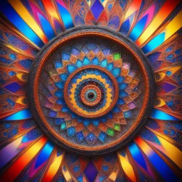 you are astonished to see a kaleidoscopic explosion of colors and light, swirling and twirling in a dizzying vortex of impossible geometries. The door hinges creak in protest, as if even the metal is overwhelmed by the spectacle before it. Your eyes strain to focus, but the more you try, the more the patterns shift and change, creating a visual feast that is both beautiful and utterly incomprehensible. As your senses reorient themselves to this new reality, you notice a figure standing at the c