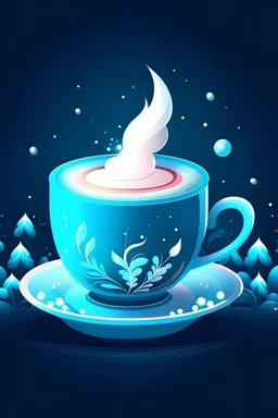 Mach eine wunderschöne tasse im winterstyle mit Weihnachtswunsch. Mach ihn SUPER MEGA ULTRA DUPER LIMITIERT MEGA ULTRA WEIHNACHTLICH
