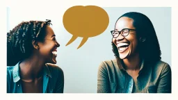 The image for the article could depict two individuals engaged in friendly conversation, wearing expressive smiles on their faces. This image symbolizes effective communication and trust-building in personal relationships, as the individuals appear to be enjoying the dialogue and positive interaction with each other.