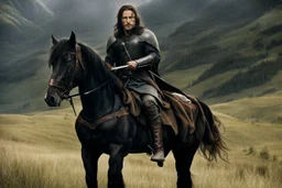 aragorn on horseback