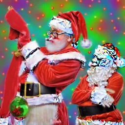 Santa nightmare on acid