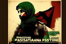 poster for palestine resistance