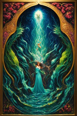 the abyss of the real; Art Nouveau