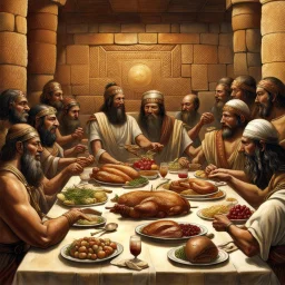 Thanksgiving dinner among the ancient Sumerians