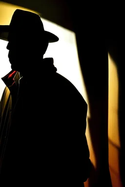 the shadow of a drug dealer