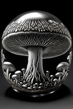 an engraved mushroom Kennedys