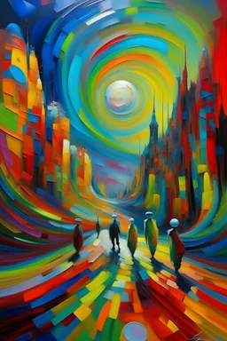 Explorers Guide World made of Knowledge Expressionism