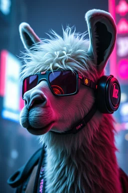 lama cyberpunk