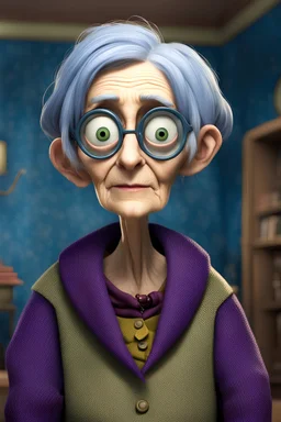 Coraline as an old woman