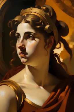 Create a painting with Greco Roman virtue