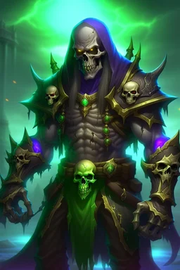 undead warlock wow warcraft strength