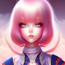 soudland anime girl portrait,