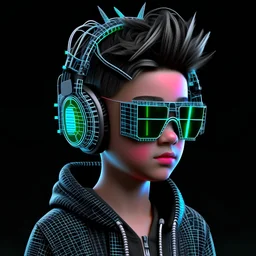 Boy cyber 3D