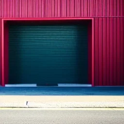 A person in front of a building