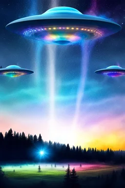 UFOS RAINBOWS