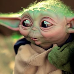 baby yoda evil