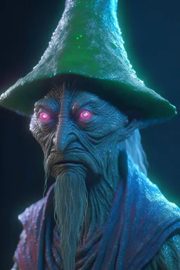 Wizard alien ,3d 4k octane render, smooth, sharp focus, highly detailed, unreal engine 5,