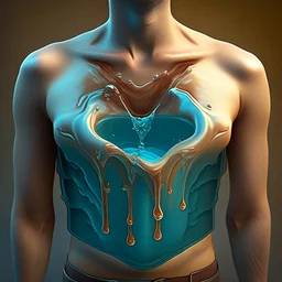 liquid chest top