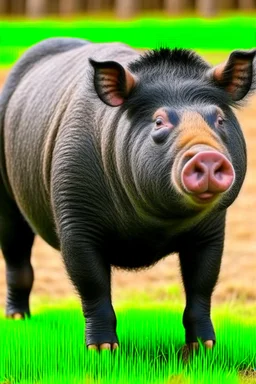 Pig that looks like a bear