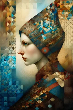 Patchwork fairly core-inspired art piece, Karol Bak and Paul Klee and Jamie Heiden beautifulintricate details, crisp quality, 8k, high definition, cinematic, sublime, fascinating, magnificent, adorable, astonishing