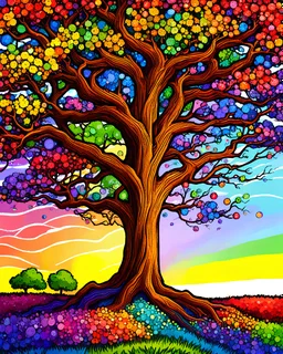 rainbow tree