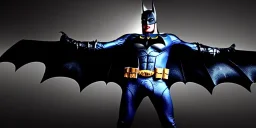 batmansuit, with large wings designed by giger, symmetrical, centered, cinematic lighting, 8k high resolution, cinemascope