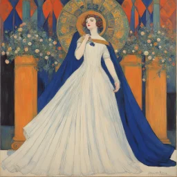 [art by Kupka] "Cy est Pourtraicte, Madame Ste Ursule, et les Unze Mille Vierges" is a poem in Wallace Stevens's first book of poetry, Harmonium. It was first published in 1915 in the magazine Rogue.