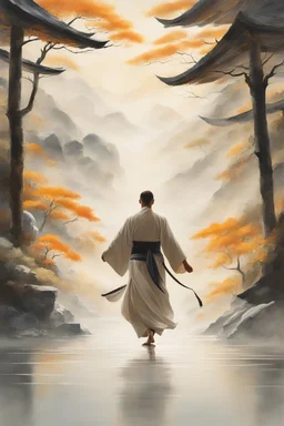 “Harmony of the Silent Flow” invites you to explore the serene world of ancient Chinese monks. Each artwork captures the essence of balance, inner strength, and the meditative dance of Tai Ji. Step into a realm where movement becomes meditation, and stillness holds profound wisdom.