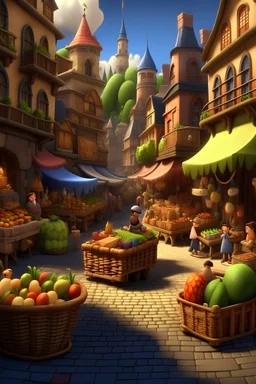 buat gambar disney pixar pasar animasi 3d