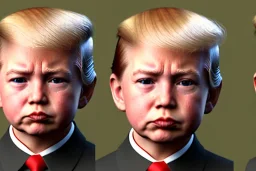 trump as a toddler