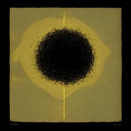 nyctophobia, abstract geometric art, by VS Gaitonde, mind-bending illustration; asymmetric, 2D, dark shine burn