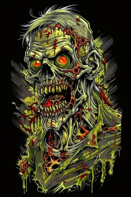 scary zombie gore