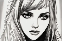 beautiful nordic high-detail hiper-realistic girls face by Mario Bava movies