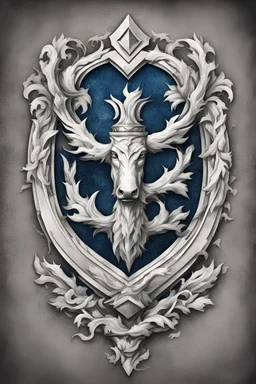 frost cowerd family crest with a huge Z in the center
