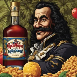 combine Captain Morgan and Captain Crunch on a rum label