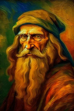 Best painting of Leonardo da Vinci by Van Gogh style